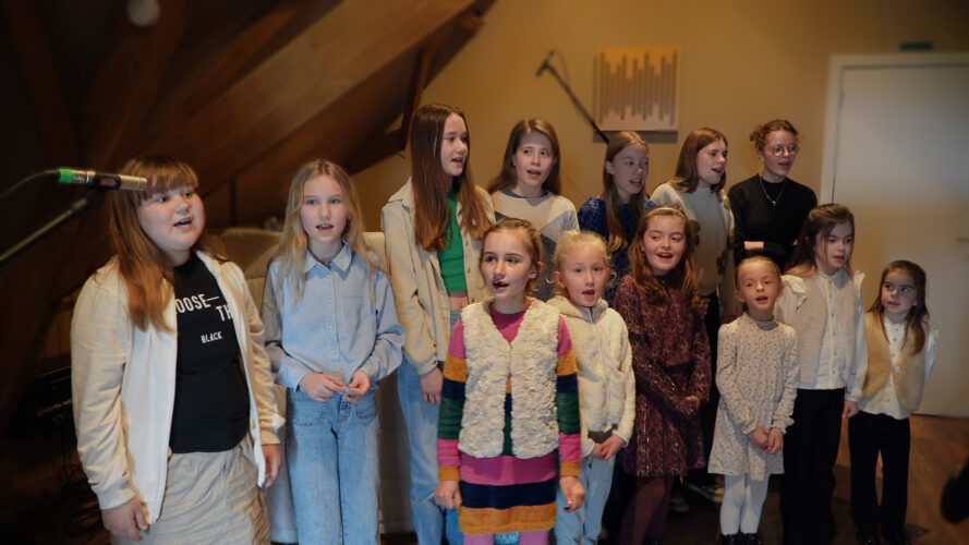 Recording children's choir "Touché"